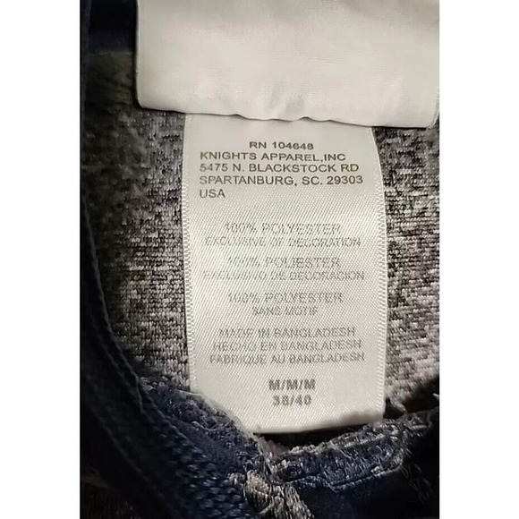 West Virginia University Pullover Hoodie Grey Excellent Condition Medium - Picture 4 of 5